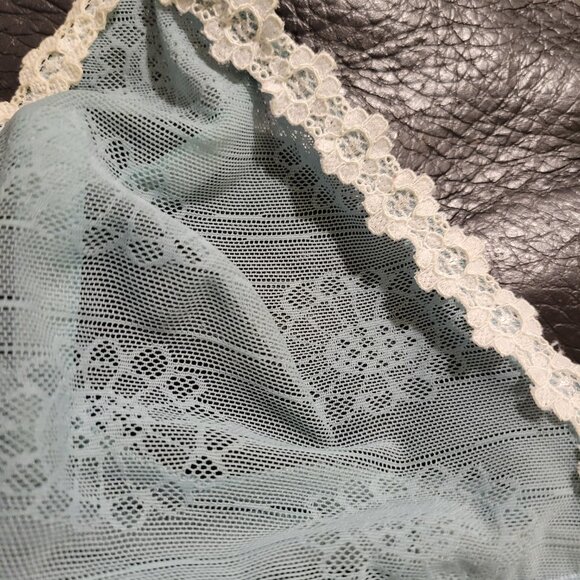 Yasmine Eslami mesh bra and thong set M - Picture 10 of 12